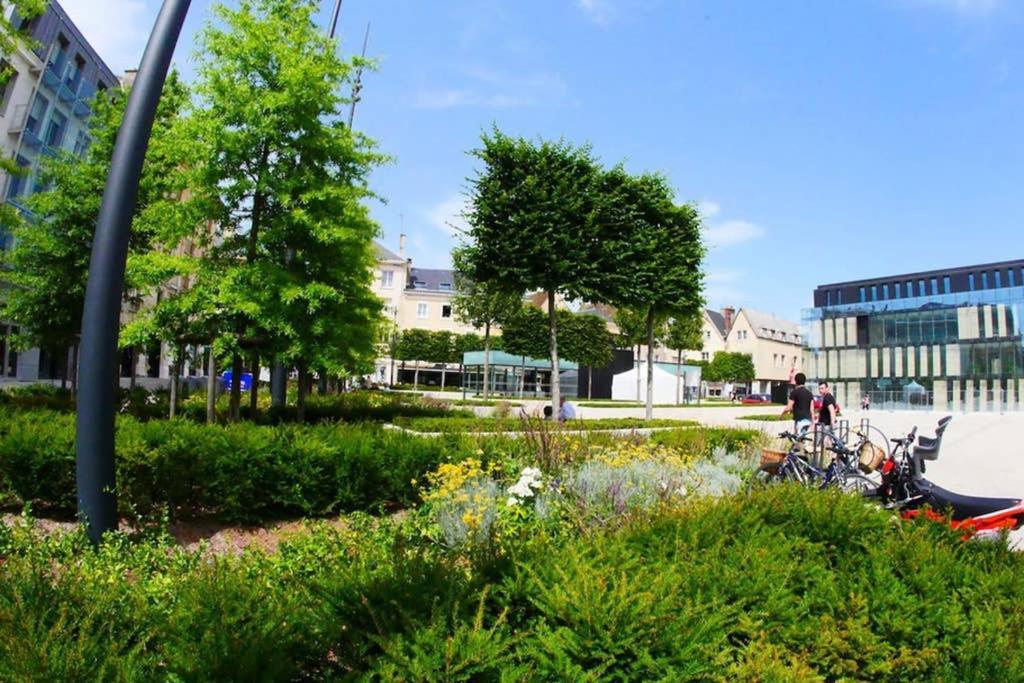 Chartres Coeur De Ville, Beau 2 Pieces Chaleureux Et Lumineux,Parking Et Wifi ! Екстер'єр фото